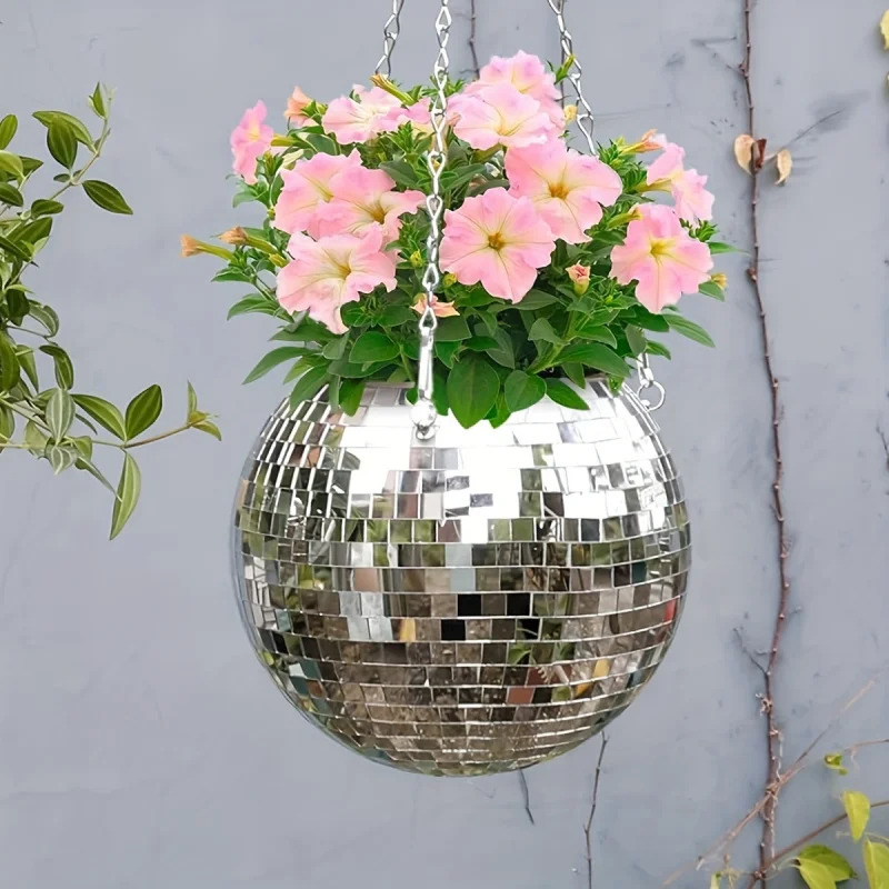 Уникальный подвесной диско-зер – обзор и цена Self-Watering Planter