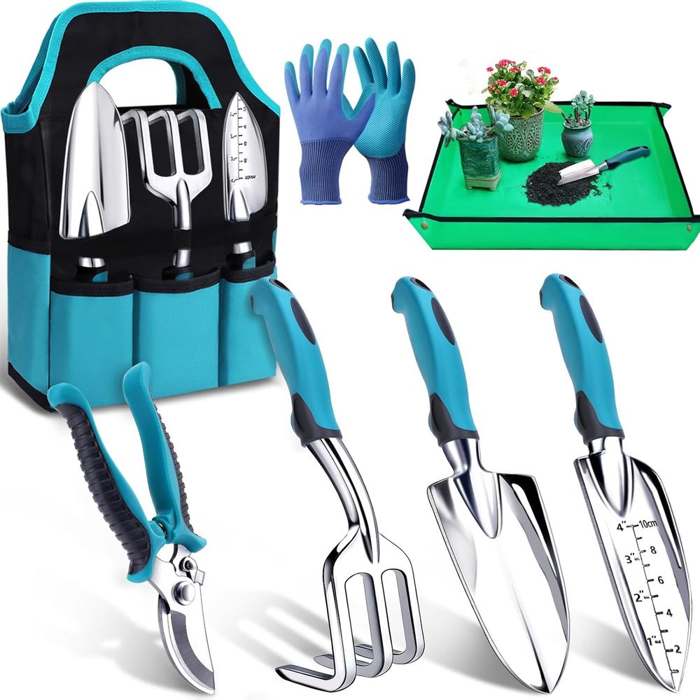 Прочный набор из 7 садовых инс – обзор и цена Gardening Tools Essential